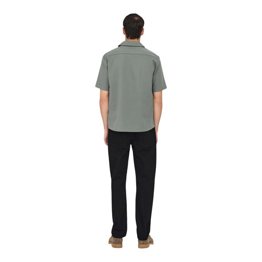 Only & Sons Green Cotton Shortsleeve Shirt