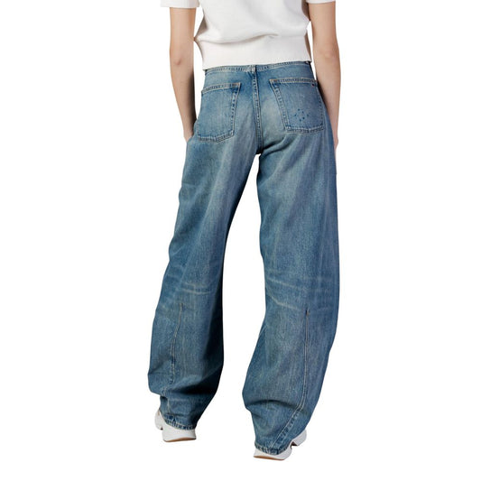 Tommy Hilfiger Jeans Blue Recycled Cotton Flared Jeans