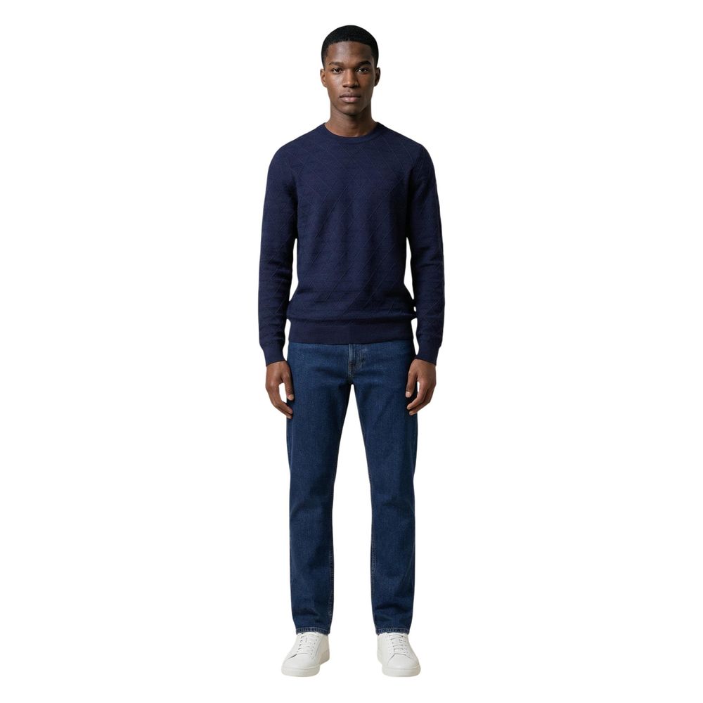 Armani Exchange Blaues Sweatshirt aus Viskose
