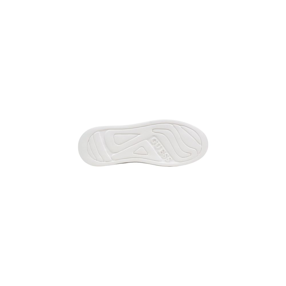 Guess Weiße Leder-Low-Top-Sneakers