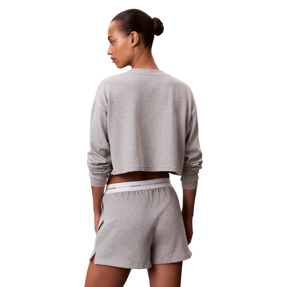 Calvin Klein Underwear Graue Baumwoll-Schlafhose