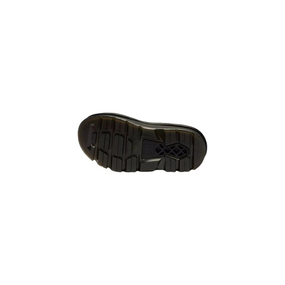 Dr. Martens Braune Plateau-Sandalen aus Leder