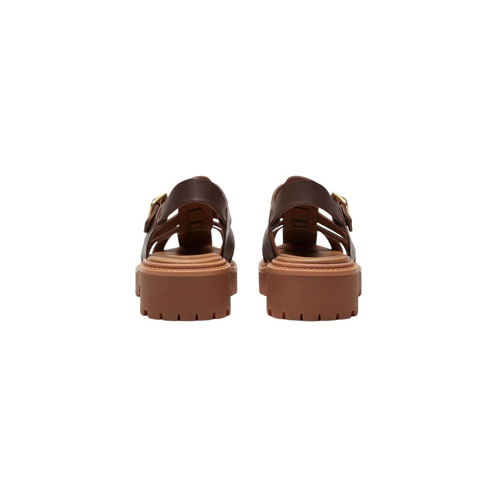 Timberland Braune Leder-Sandalen