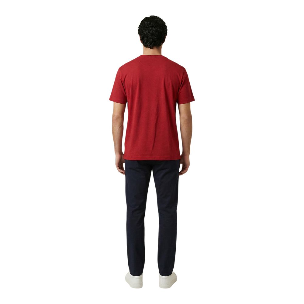 Gant rotes Baumwoll-T-Shirt