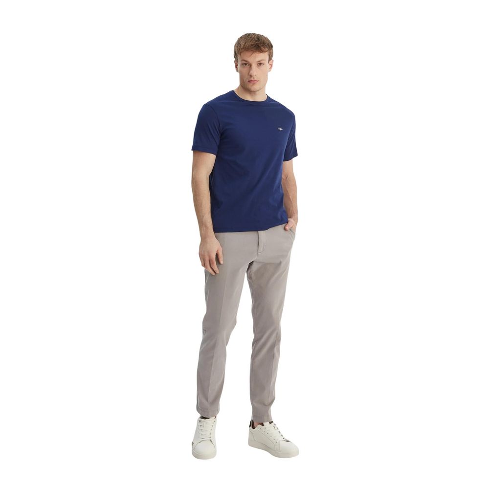 Gant blaues Baumwoll-T-Shirt