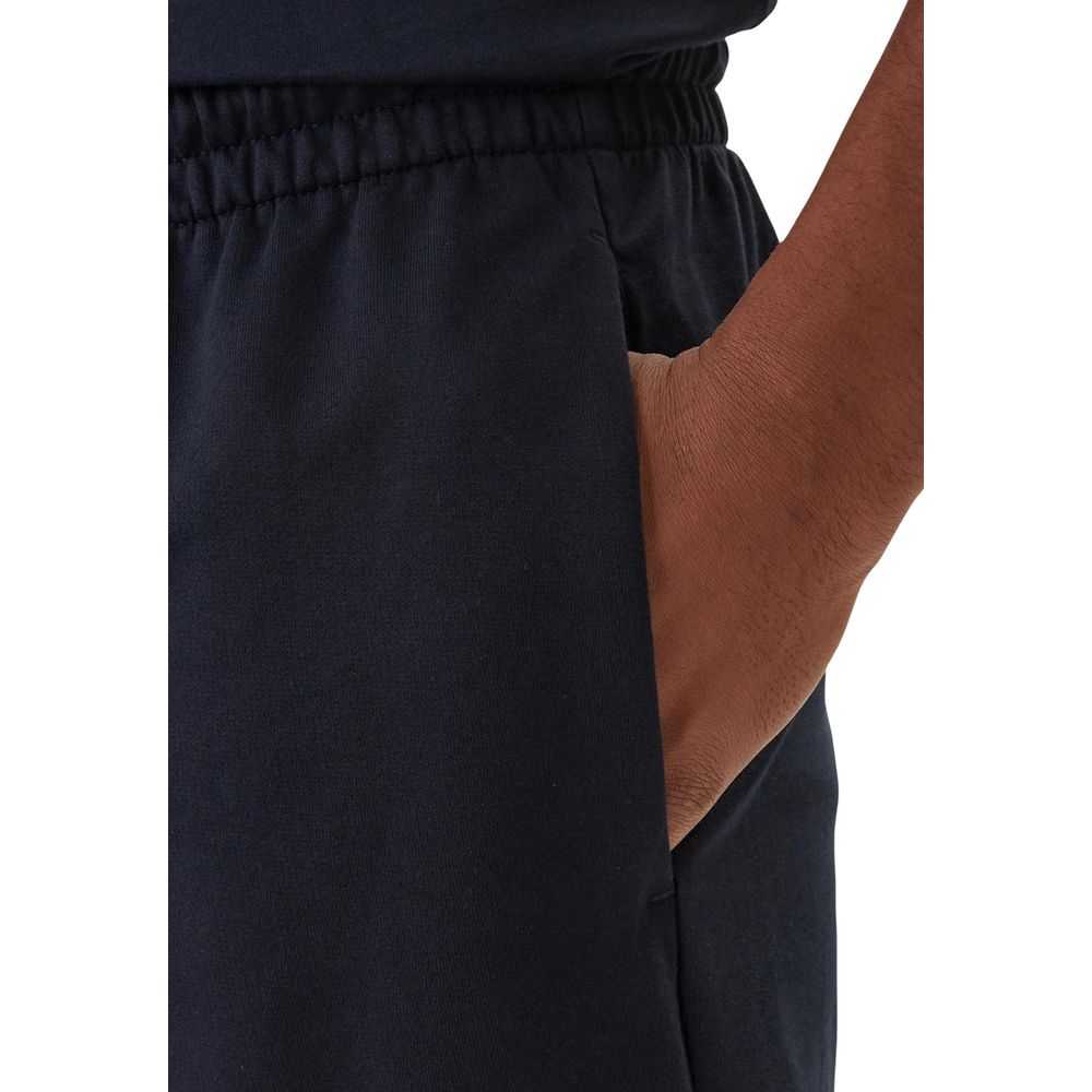 EA7 Emporio Armani Blaue Baumwoll-Bermudashorts