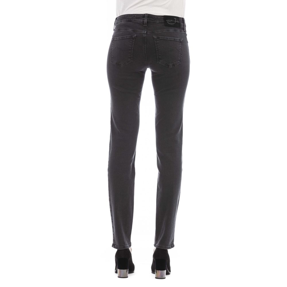 Jacob Cohen Schwarze Baumwolljeans für Damen