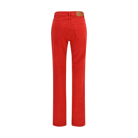 Chloé Red Cotton Pants