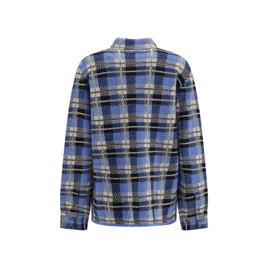 Guest in Residence Blue Cashmere Dress Shirt