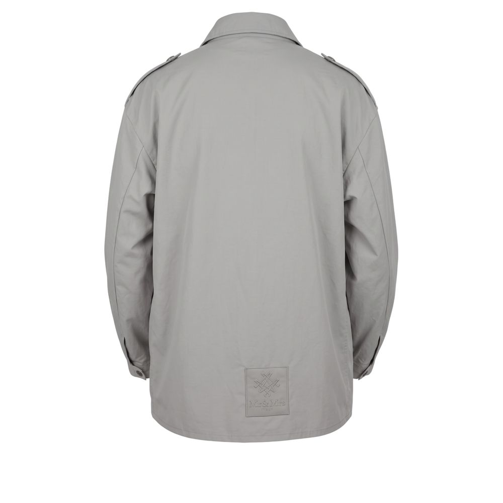 Mr&Mrs Italy Green Polyurethane Men Jacket