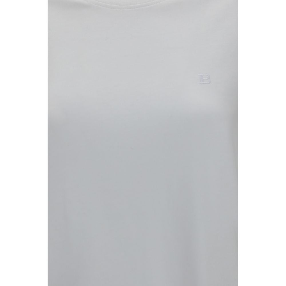 Balmain White Cotton T-Shirt