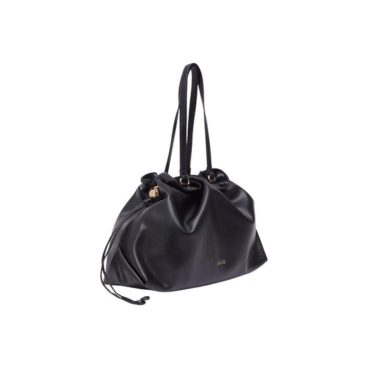 Liu Jo Schwarze Handtasche aus Polyethylen
