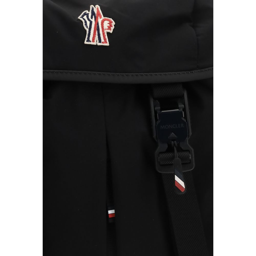 Moncler Grenoble Rucksack aus schwarzem Polyamid