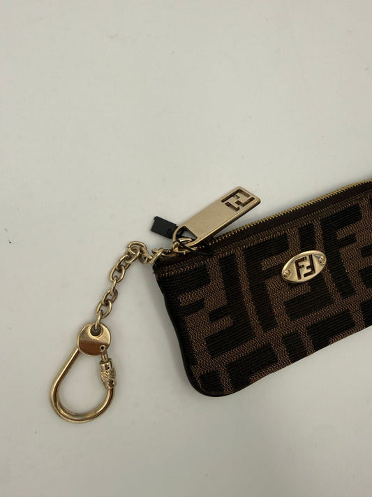 Fendi FENDI FF Coin Purse/Card Holder with Chain