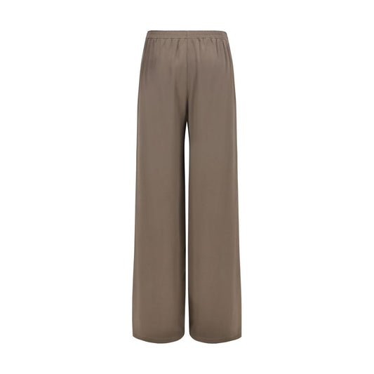 Fabiana Filippi Brown Viscose Casual Pants
