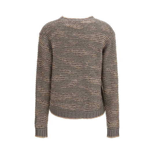 Fabiana Filippi Gray Wool Oves Aries Sweatshirt