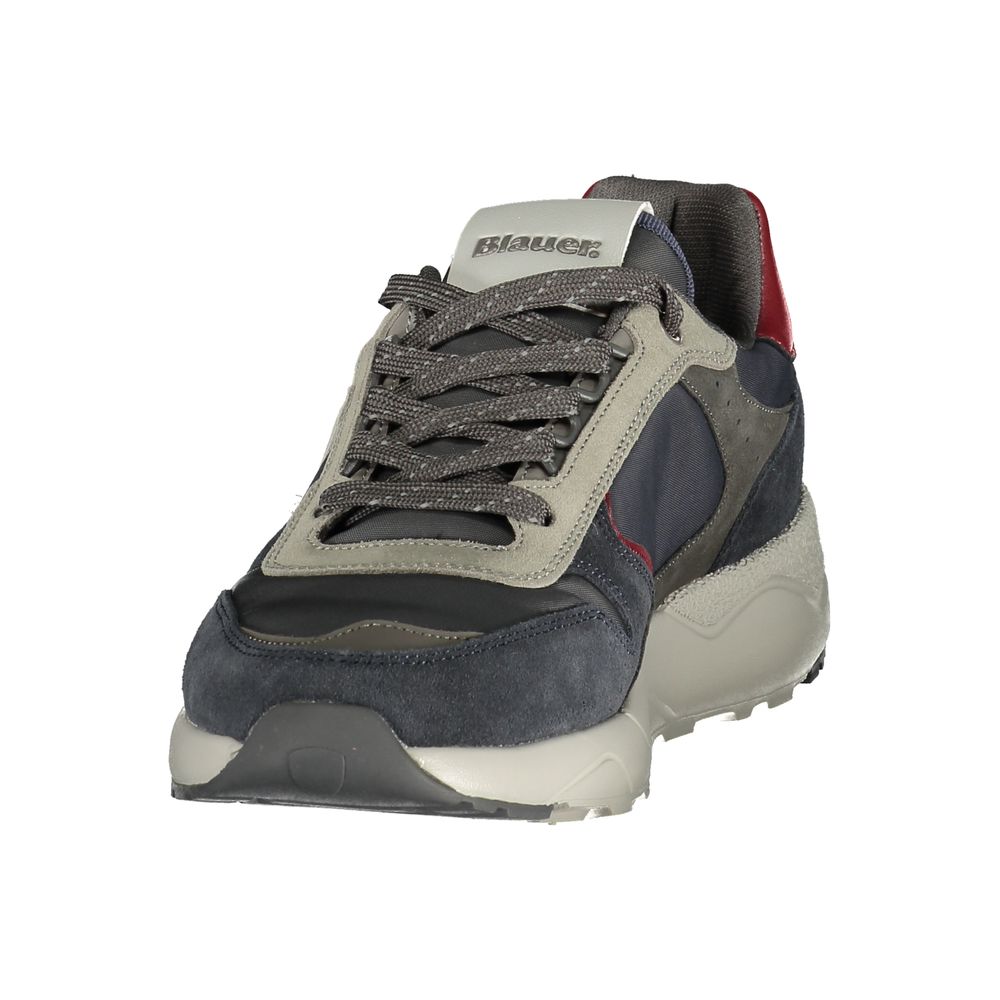 Blauer Blue Polyester Men's Sneaker