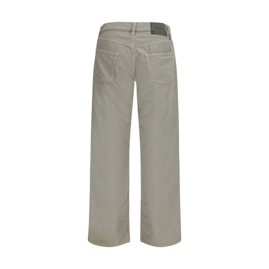 Sunflower Gray Cotton Casual Pants