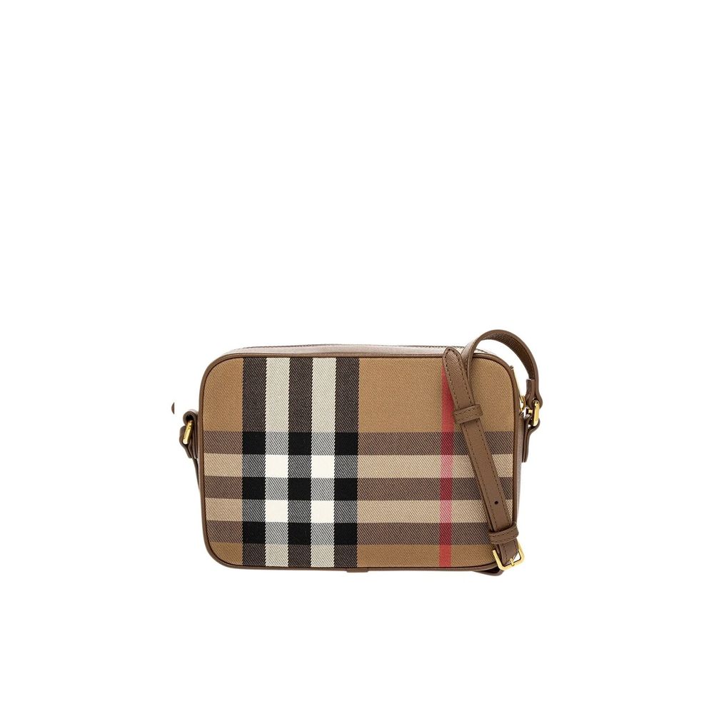 Burberry Brown Leather Crossbody Bag