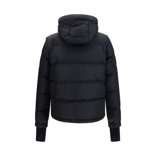 Moncler Grenoble Black Polyamide Full-Length Jacket