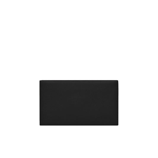 Saint Laurent Clutch aus schwarzem Leder