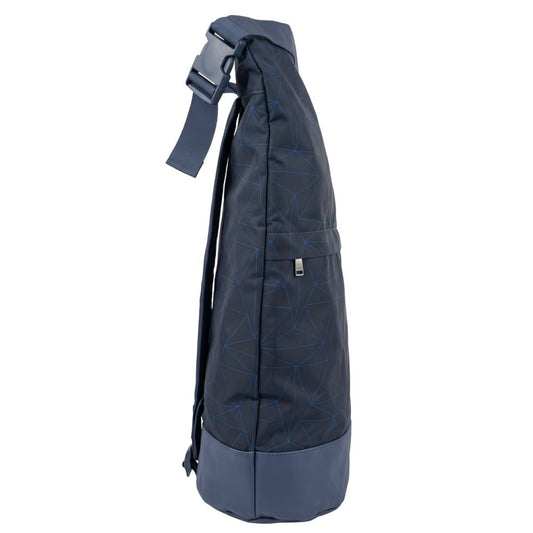 Verri Herren-Rucksack aus blauem Polyurethan