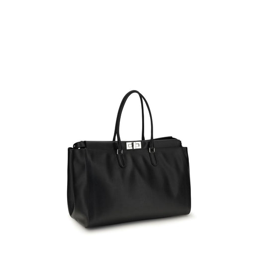 Fendi Handtasche aus schwarzem Bos Taurus Kalbsleder