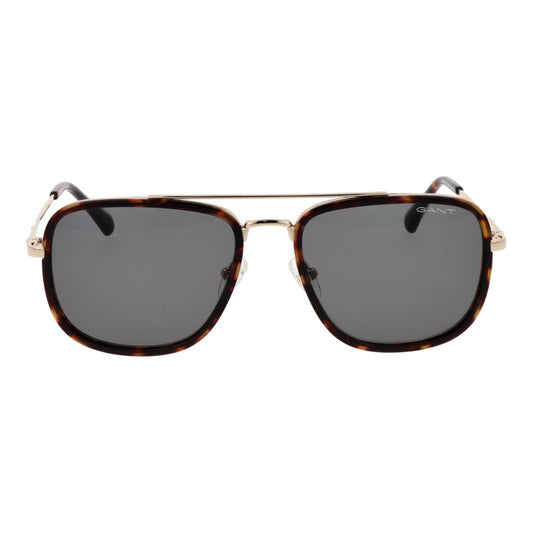 Gant Brown Metal Sunglasses