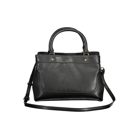 Twinset Schwarze Damenhandtasche aus Polyurethan