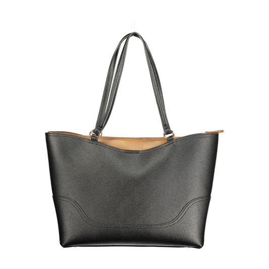 Twinset Schwarze Damenhandtasche aus Polyurethan