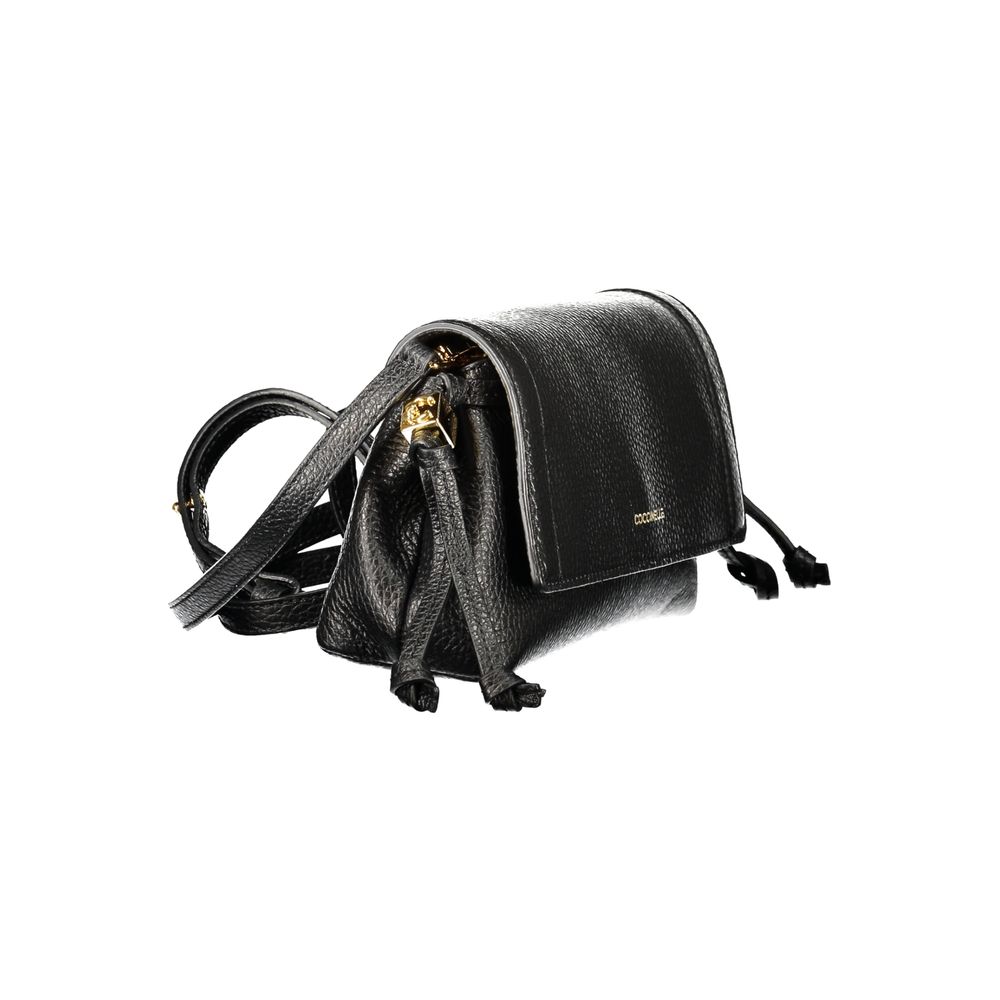 Coccinelle Damenhandtasche aus schwarzem Leder