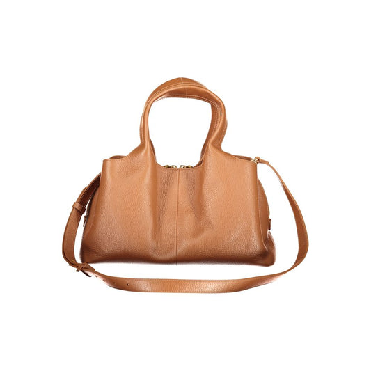 Coccinelle Handtasche aus braunem Leder