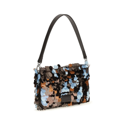Staud Multicolor Marabu-Schultertasche