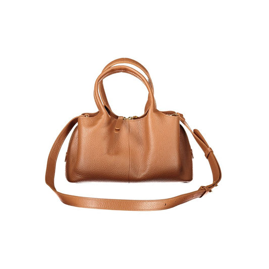 Coccinelle Handtasche aus braunem Leder