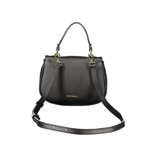 Coccinelle Handtasche aus schwarzem Leder