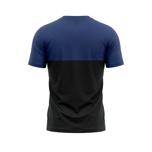 Trussardi Beachwear Blaues Herren T-Shirt aus Baumwolle