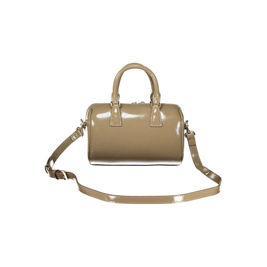 Grüne Furla Damentasche aus Leder