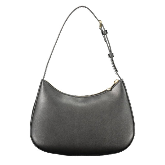 Schwarze Furla-Damentasche aus Leder