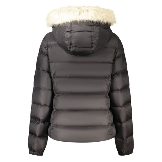 Tommy Hilfiger Schwarze Polyester Damenjacke