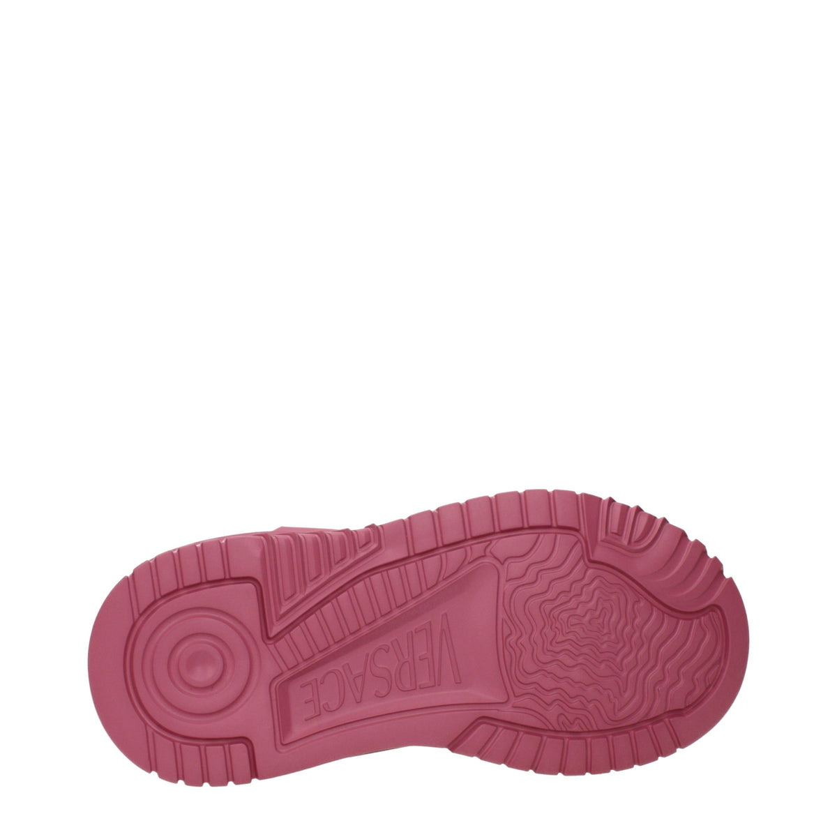 Versace Chunky Sneakers aus rosa Leder