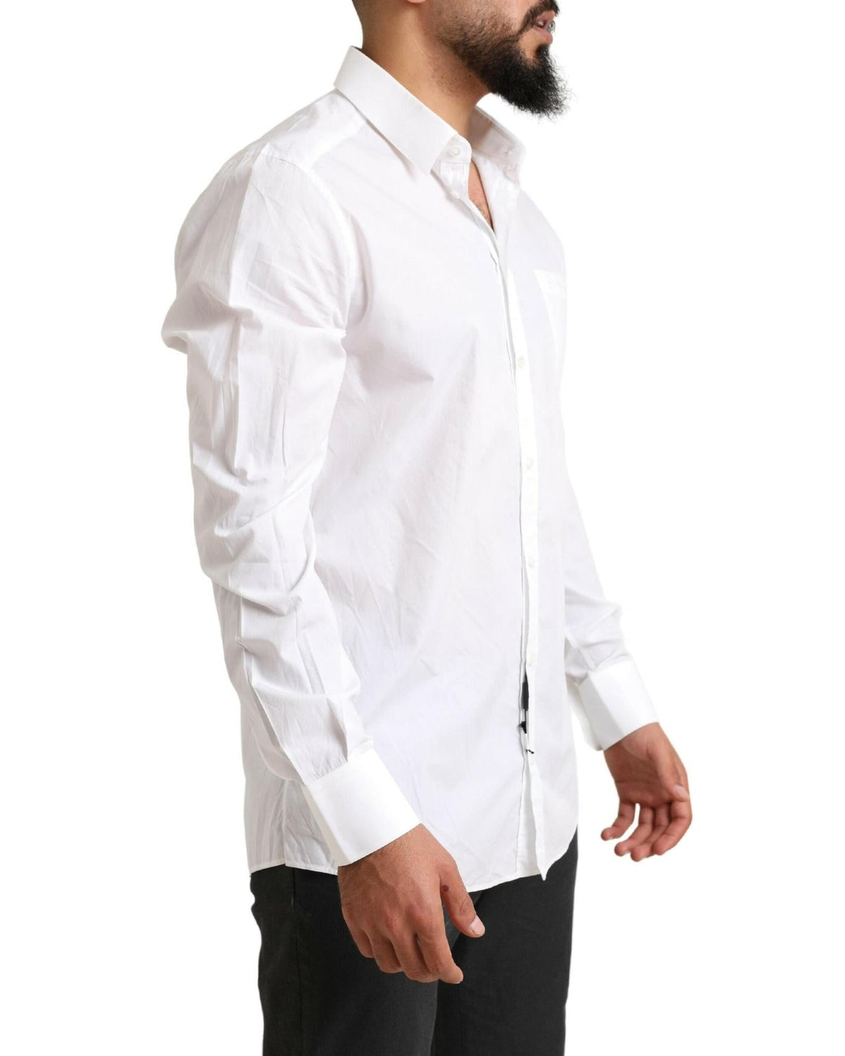 Dolce & Gabbana weißes Baumwollhemd