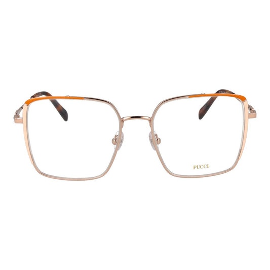 Emilio Pucci Rose Gold Metal Glasses (Frames)