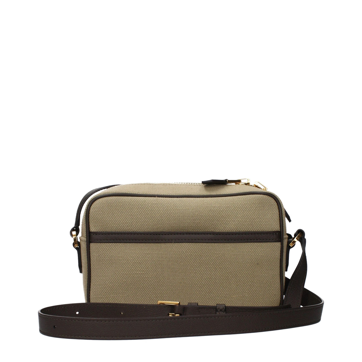 Tom Ford Beige Fabric Crossbody Bag