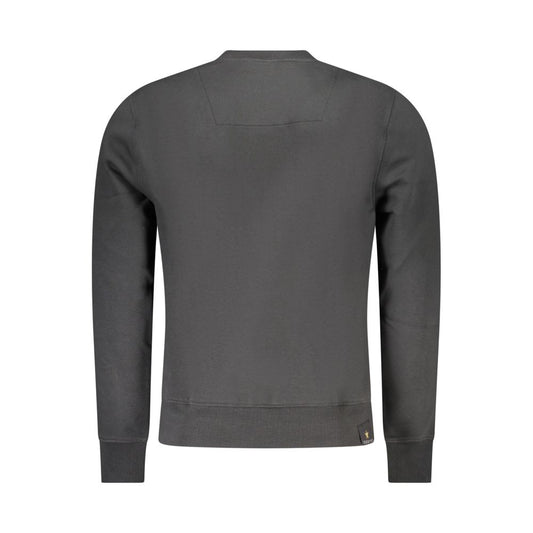 Accademia Militare Nero Cotton Men's Sweatshirt