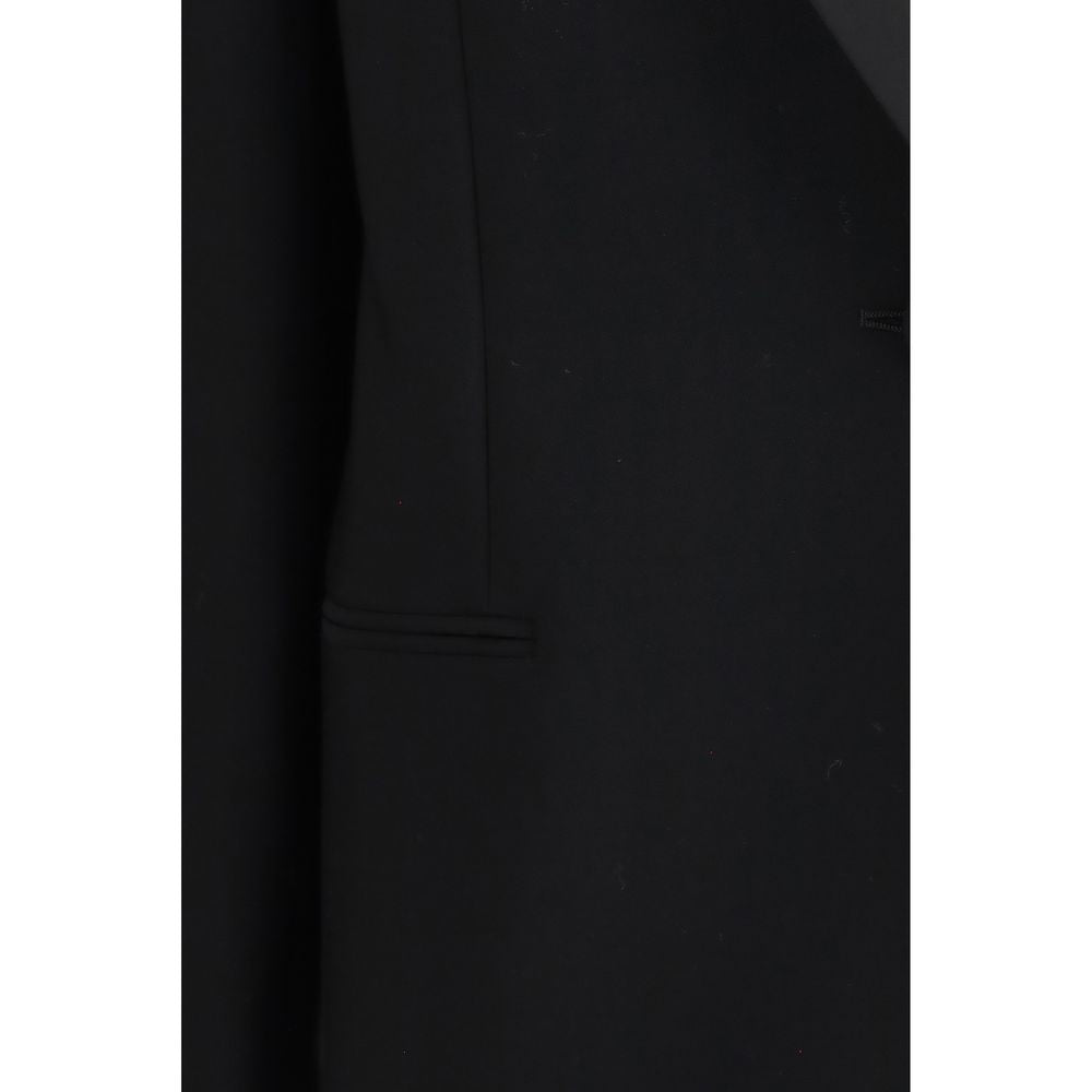 The Row Black Wool Oves Aries Blazer