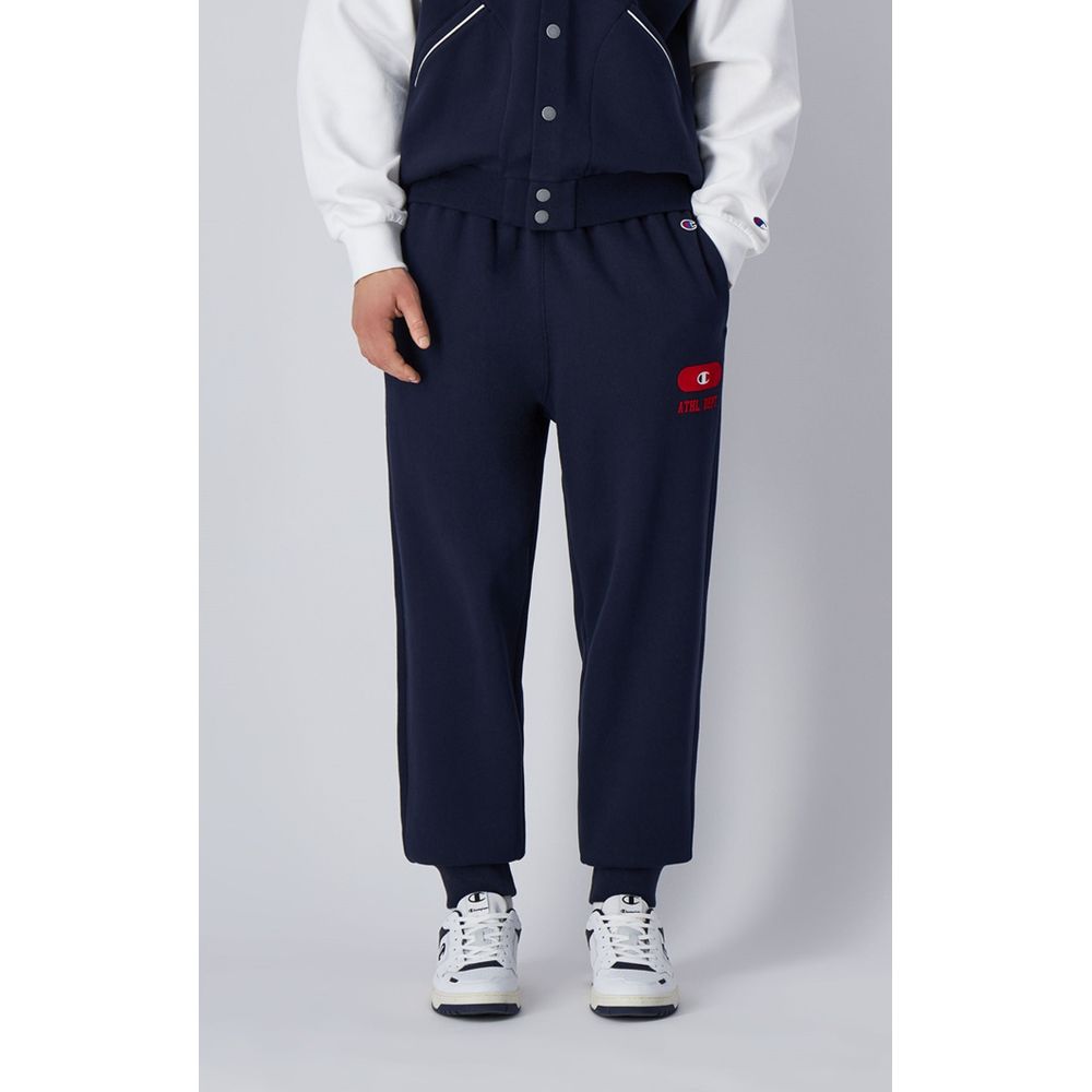 Champion Navy Blue Cotton Joggers (Workout Pants)