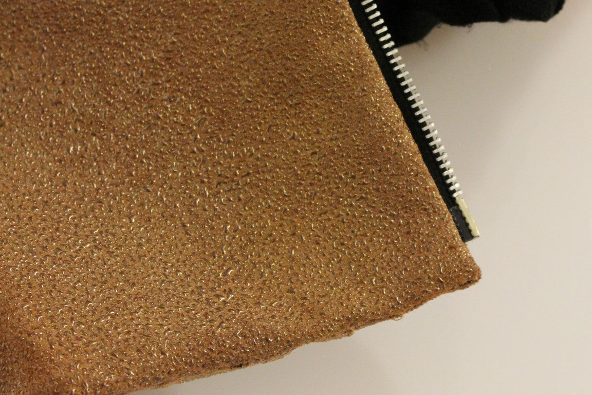 La Maison du Couturier Braune Lederjackenweste