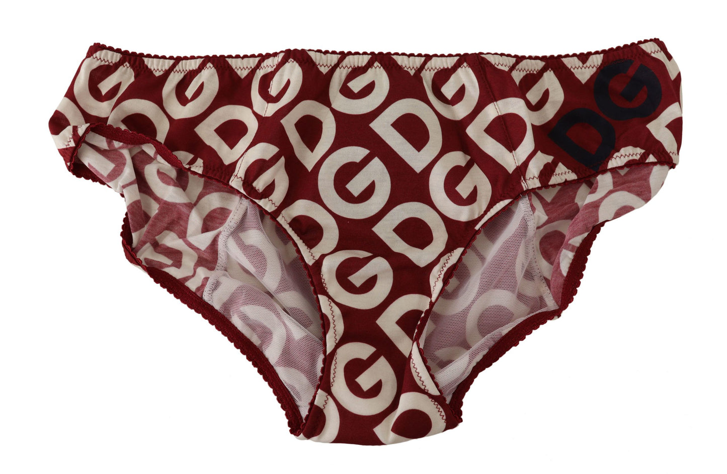 Dolce & Gabbana Slip mit mehrfarbigem DG-Logo-Print