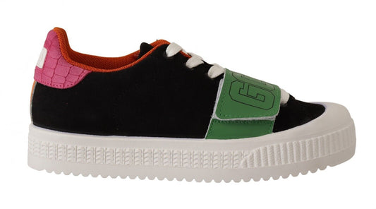 GCDS Damen-Sneakers aus Wildleder in mehreren Farben mit Schnürung