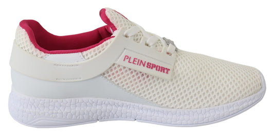 Exklusive weiße Becky-Sneaker von Plein Sport
